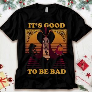 Disney Aladdin Jafar Good To Be Bad Dusk Colors T-Shirt Unisex Adult T-shirt